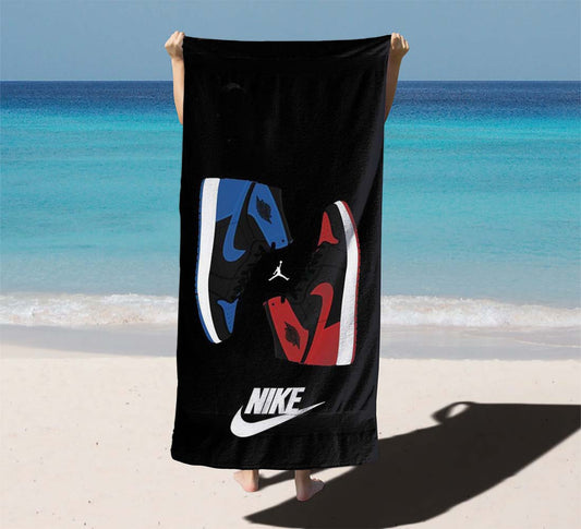 Air Jordan Nike Sneakers Beach Towels