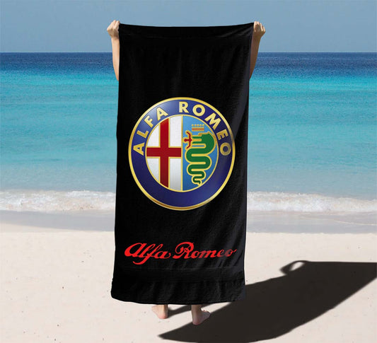 Alfa Romeo Beach Towels