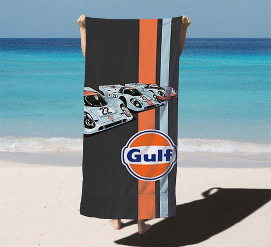 Gulf Oil Motor Beach Towels