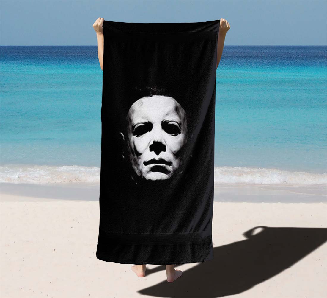 Halloween Michael Myers Beach Towels