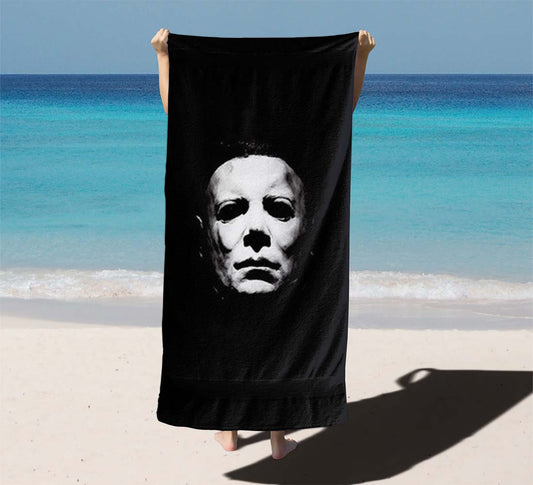 Halloween Michael Myers Beach Towels