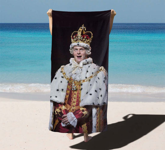 Hamilton Broadway King George Iii Beach Towels