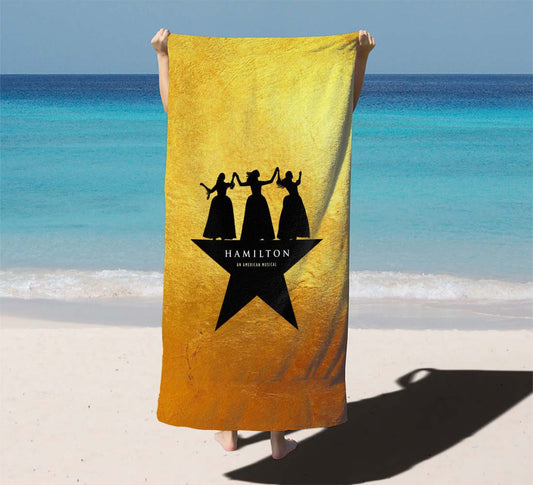 Hamilton Schuyler Sisters Beach Towels