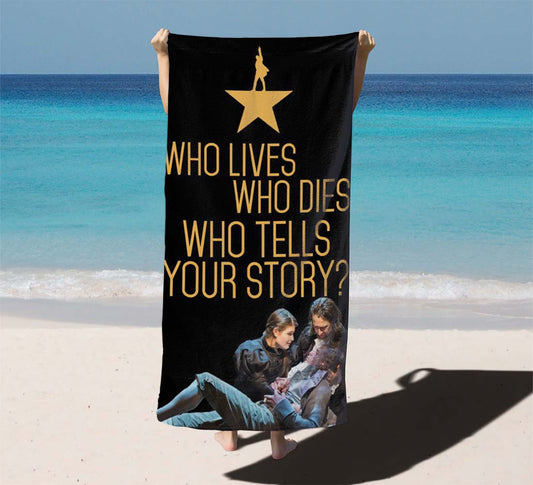 Hamilton The Musical Dies Beach Towels
