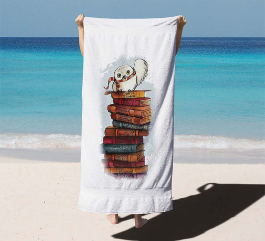 Hedwig Harry Potter Owl Beach Towels