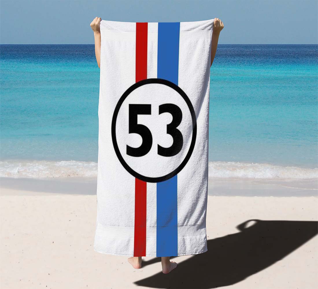 Herbie 53 Beach Towels