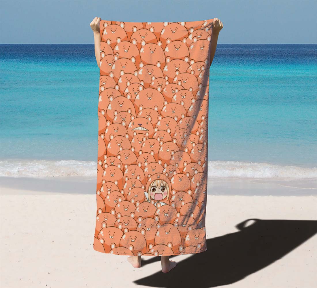 Himouto! Umaru-Chan Pattern Beach Towels