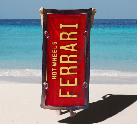 Hot Wheels Ferrari Beach Towels