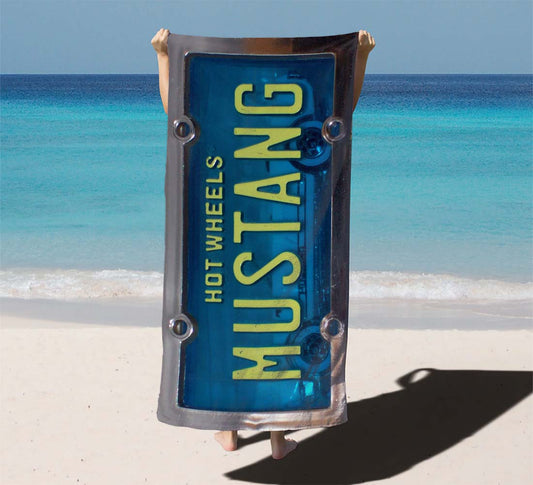 Hot Wheels Mustang Beach Towels