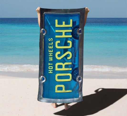 Hot Wheels Porsche Beach Towels