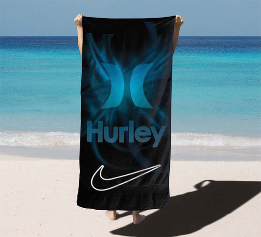 Hurley Nike Logo Beach Towels