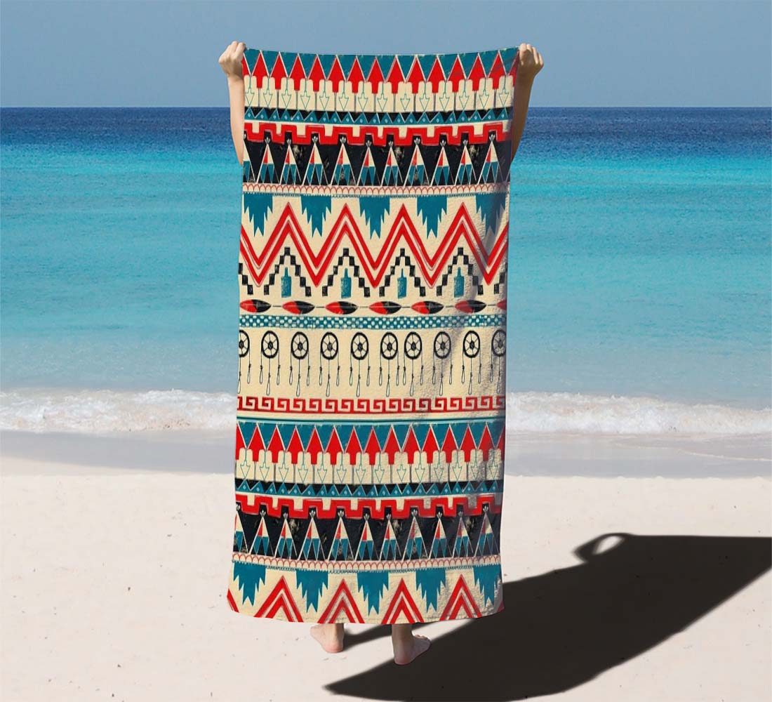 Hypebeas Pattern Tattoo Beach Towels