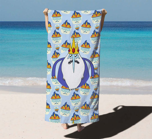 Ice Cream Pattern Beach Towels