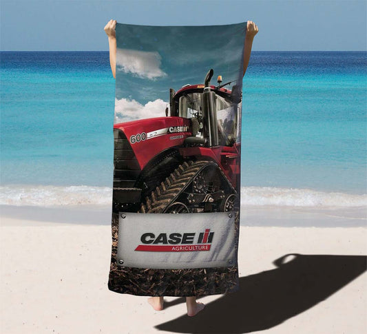 Ih International Harvester Tractor 1 Beach Towels