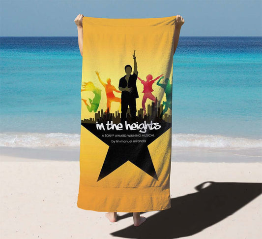 In The Heights Hamilton Broadway Musical Beach Towels