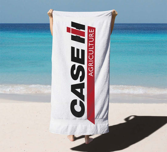 International Harverster Farmall Logo Beach Towels