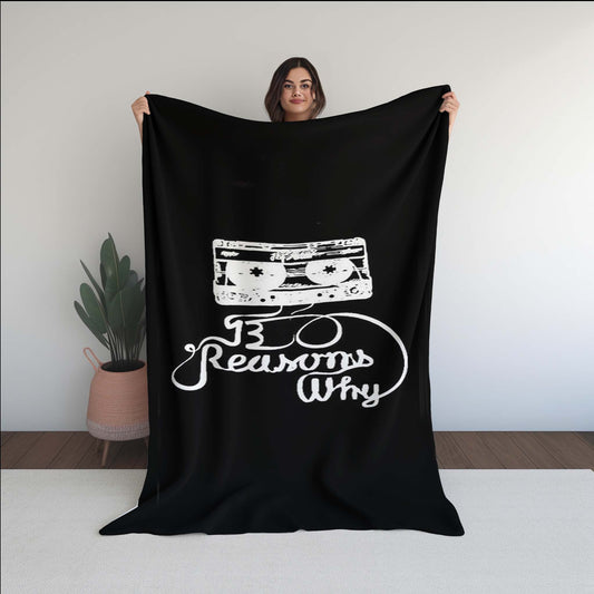 13 Reasons Why Tv Show Jay Asher Soft Micro Fleece Blanket
