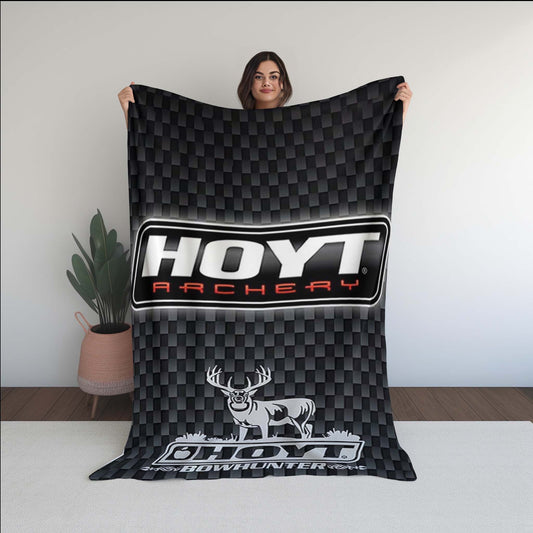 Hoyt Archery Soft Micro Fleece Blanket