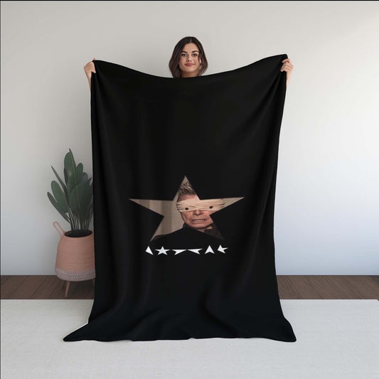 I Cant Give Everything Away David Bowie Soft Micro Fleece Blanket
