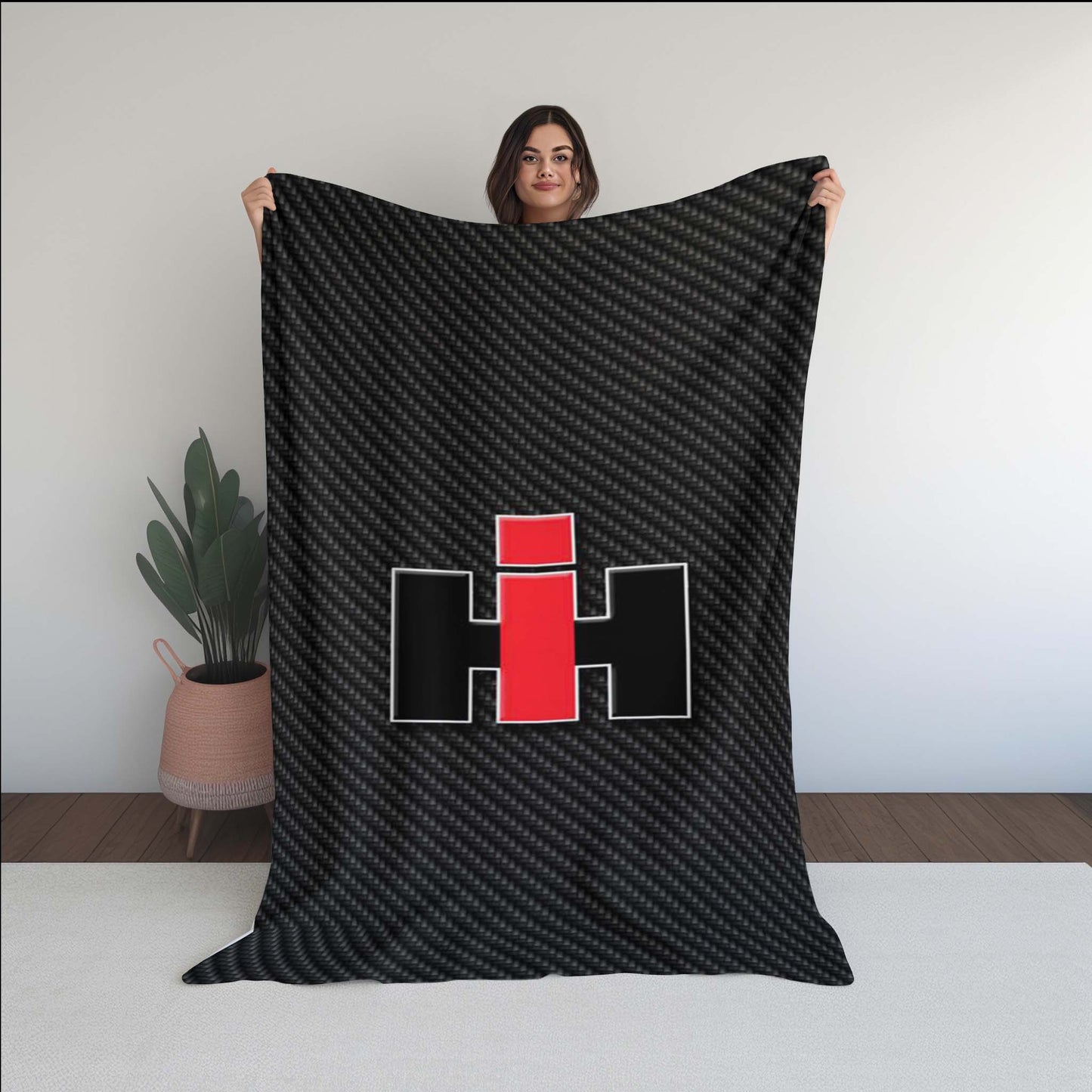 International Harvester Ih Soft Micro Fleece Blanket