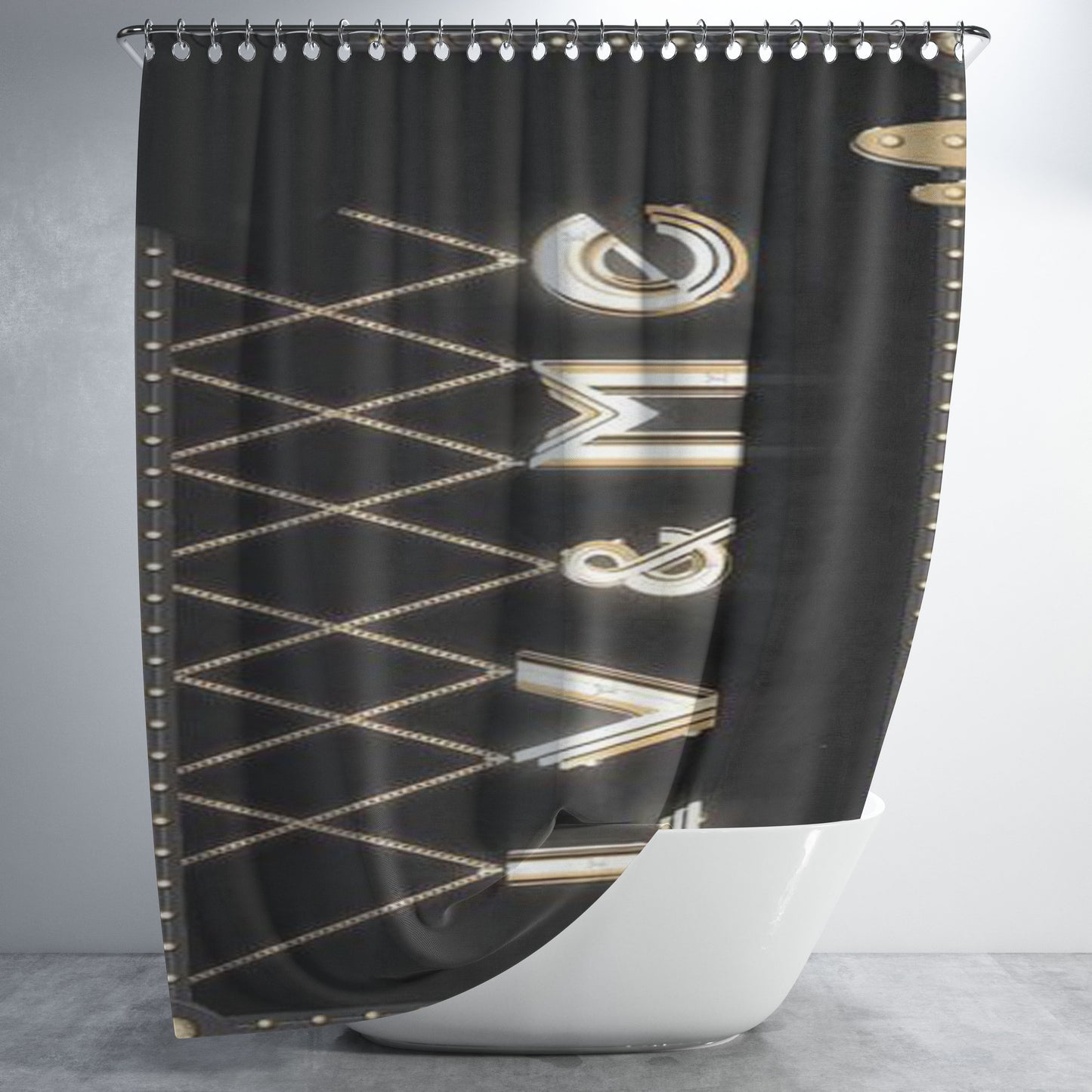 Louis Vuitton 41 Bathroom Shower Curtain Fabric Waterproof | 66 X 72 Inch