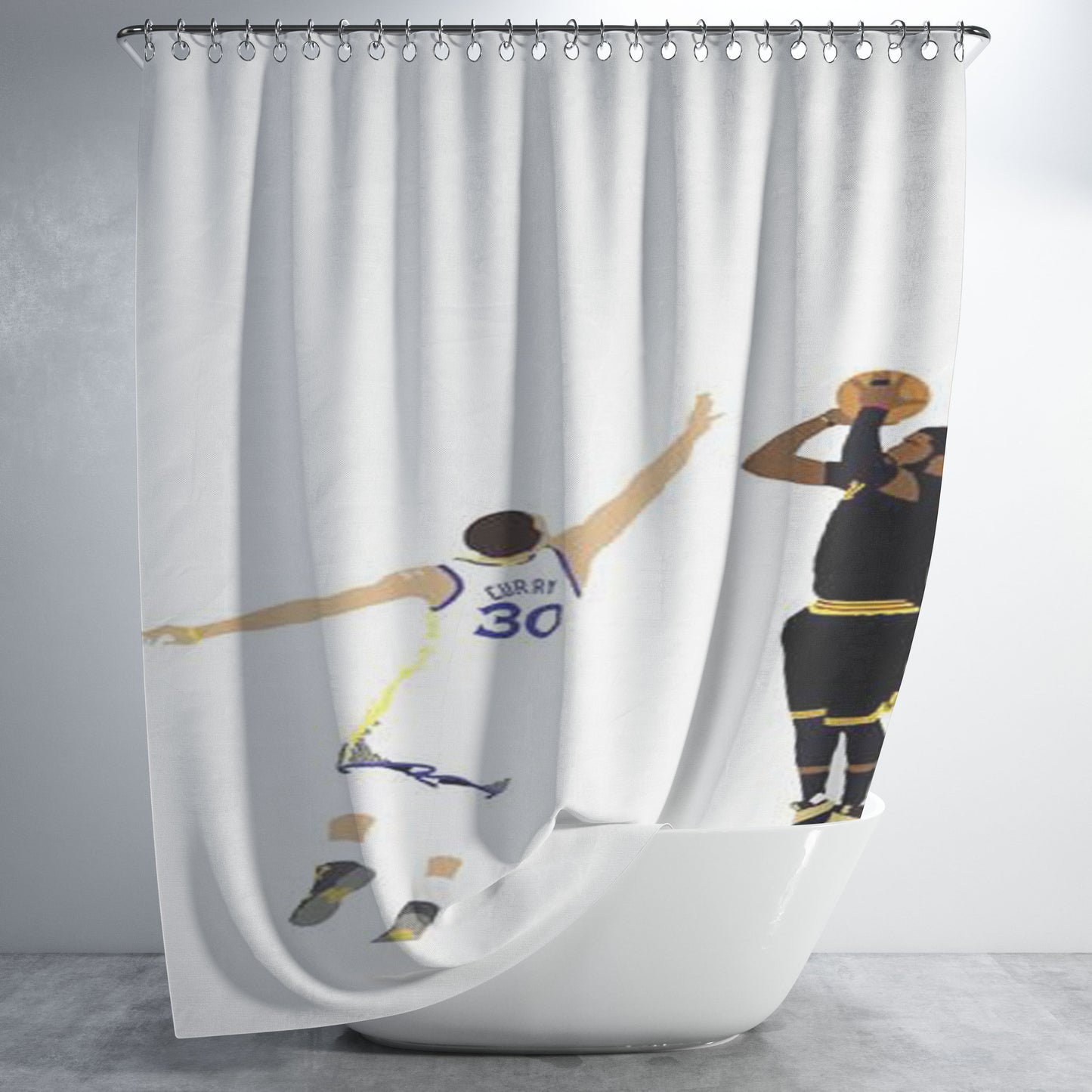 Supreme Louis Vuitton Bathroom Shower Curtain Fabric Waterproof | 66 X 72 Inch