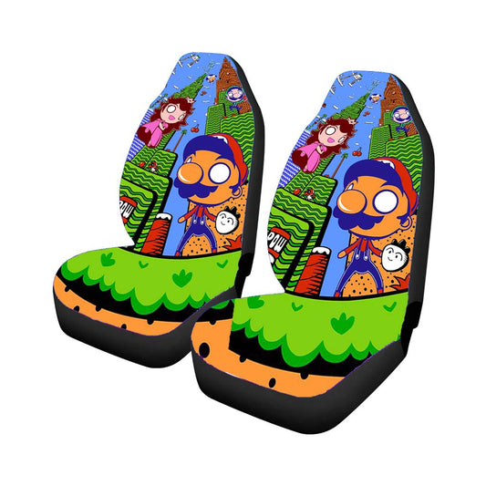 Mario Cute Car Seat Covers