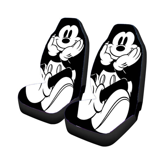 Mickey Mouse Black White Car Seat Covers