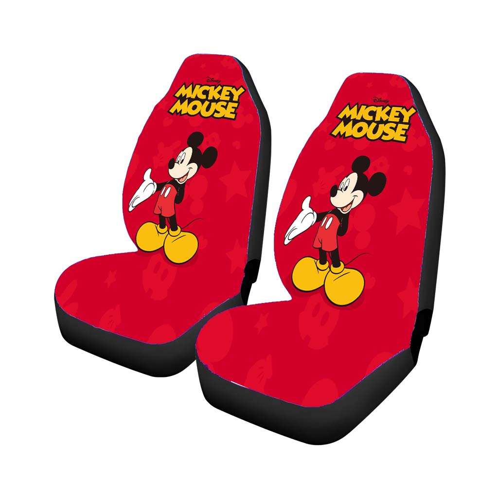 Mickey Mouse Red Car Seat Covers
