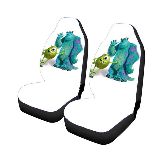 Monsters Inc Sulley And Mike- Car Seat Covers