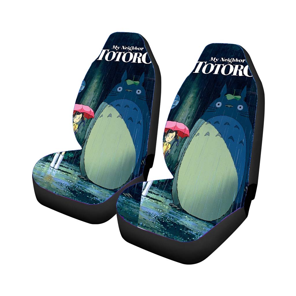 My Neighbor Totoro Stop Bus Poster Car Seat Covers