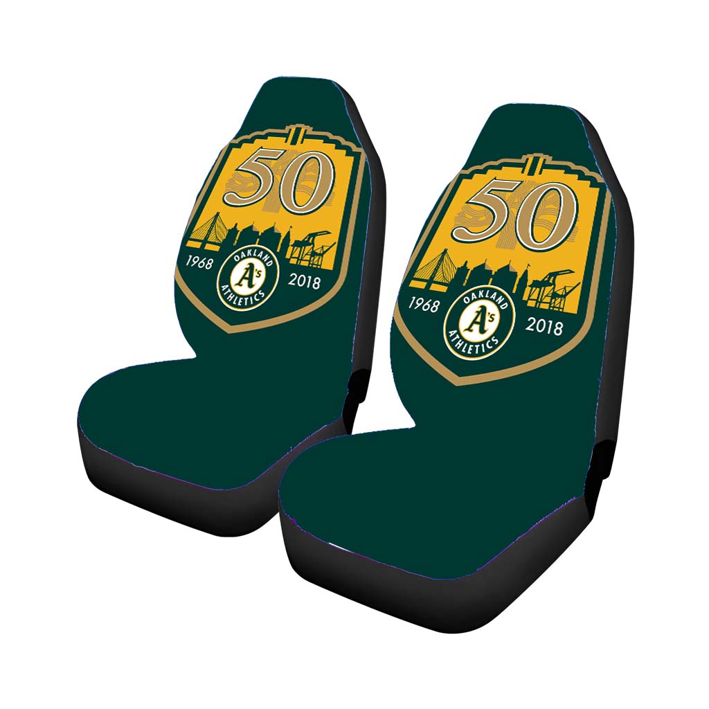 50Th Oakland Athletics Car Seat Covers