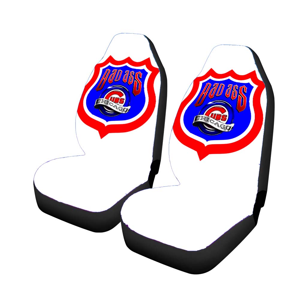 Bad Ass Chicago Cubs Car Seat Covers