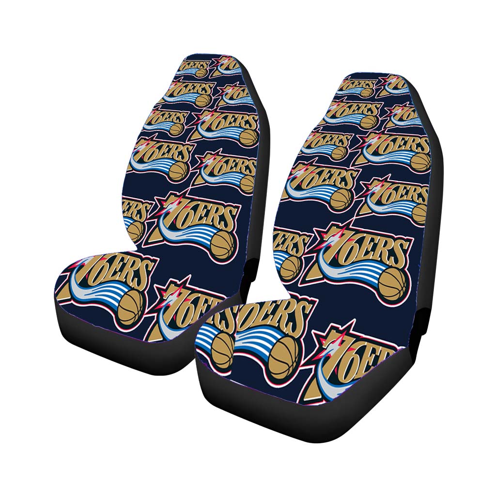 Basket Ball 76Ers Nba Car Seat Covers