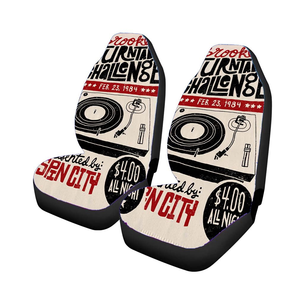 Brooklyn Turntable Chalange Car Seat Covers