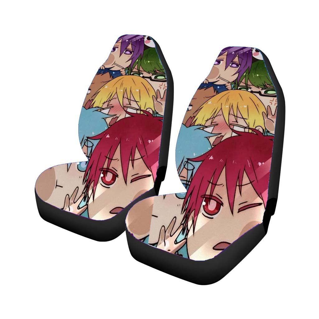 Chibi Kuroko No Basket Mirror Trap Car Seat Covers