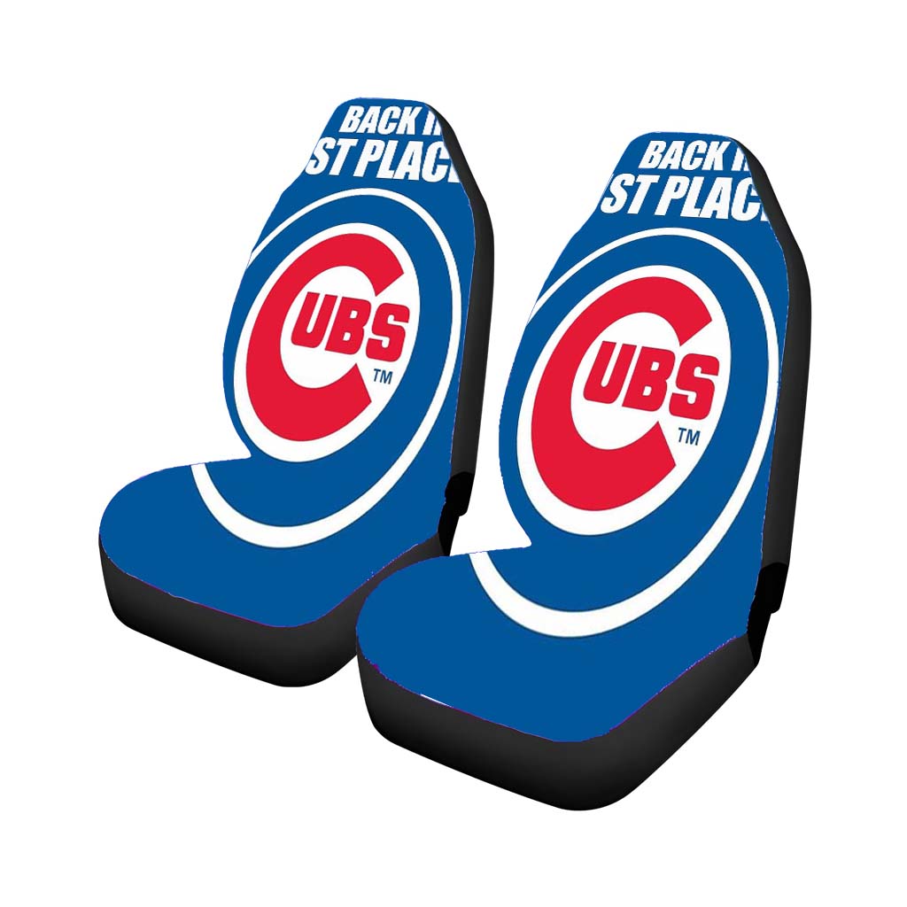 Chicago Cubs 1St Place For Winner Car Seat Covers
