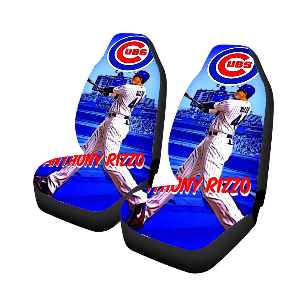Chicago Cubs Anthony Rizzo Car Seat Covers