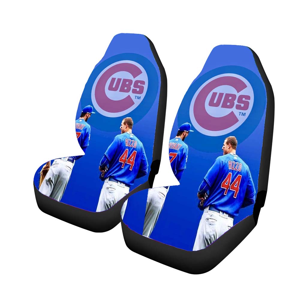 Chicago Cubs Baseball Club Car Seat Covers