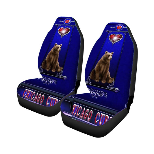 Chicago Cubs Bear Lord_J Car Seat Covers