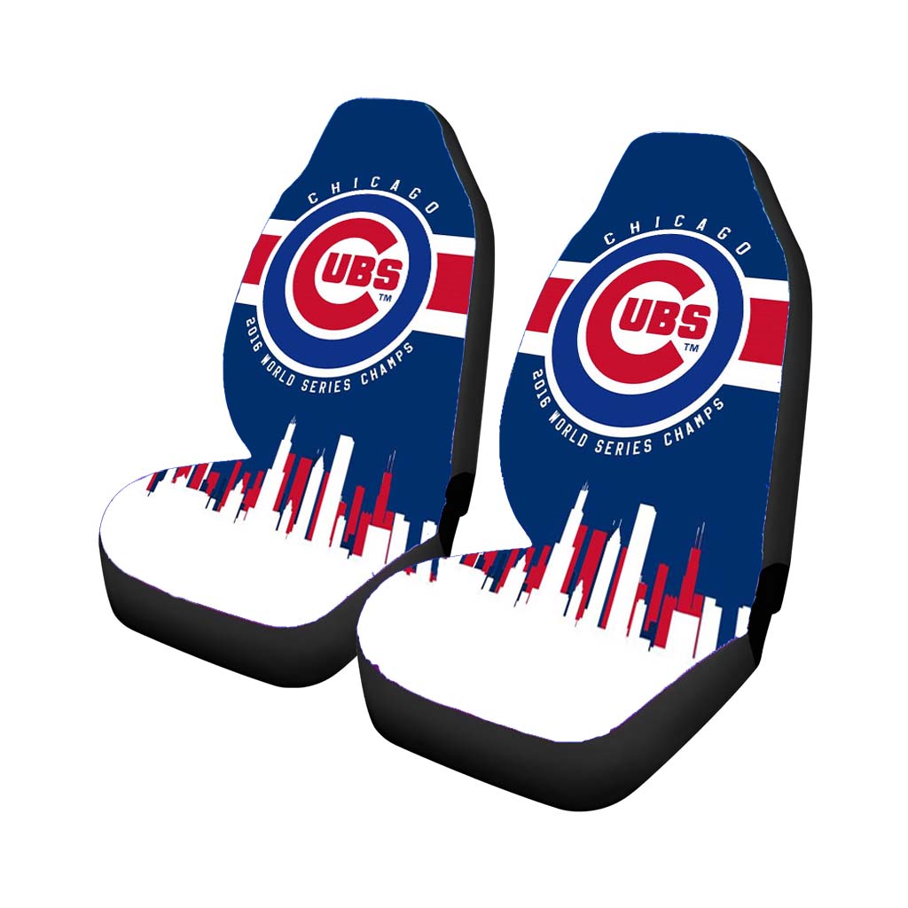 Chicago Cubs Blues_J Car Seat Covers