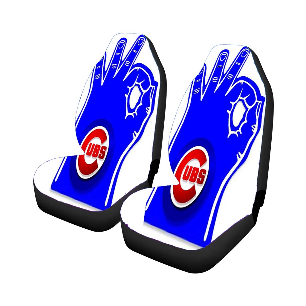 Chicago Cubs Hand Oke Car Seat Covers
