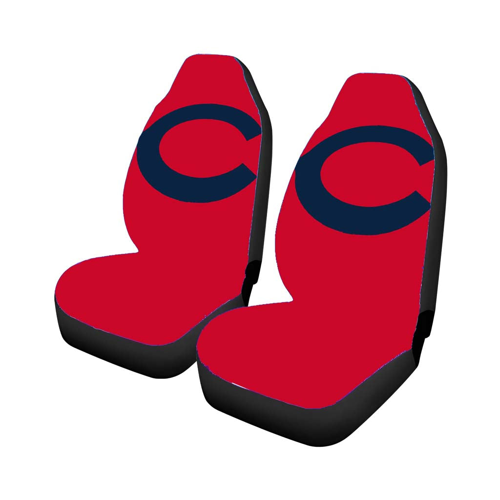 Chicago Cubs On The Red Car Seat Covers