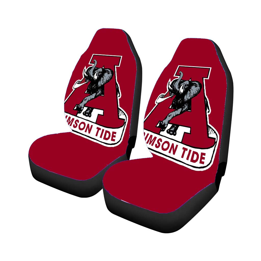 Crimson Tide Elephant Alabama Car Seat Covers