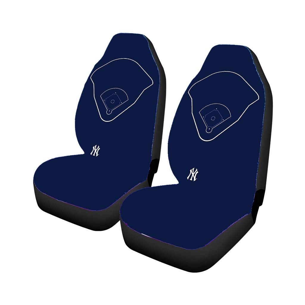 Field Outline Yankee Stadium New York Yankees Car Seat Covers