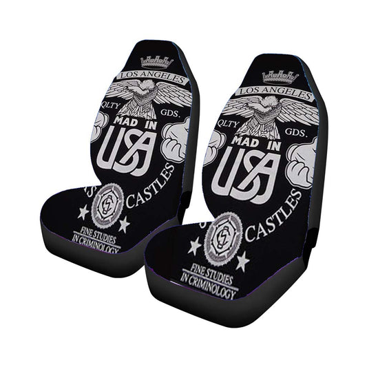 Los Angeles Crooks And Castles Car Seat Covers