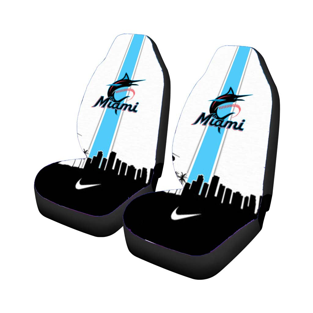 Miami Marlins Mlb Car Seat Covers