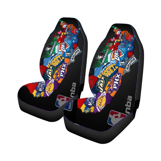 Nba Usa Collages Team Car Seat Covers