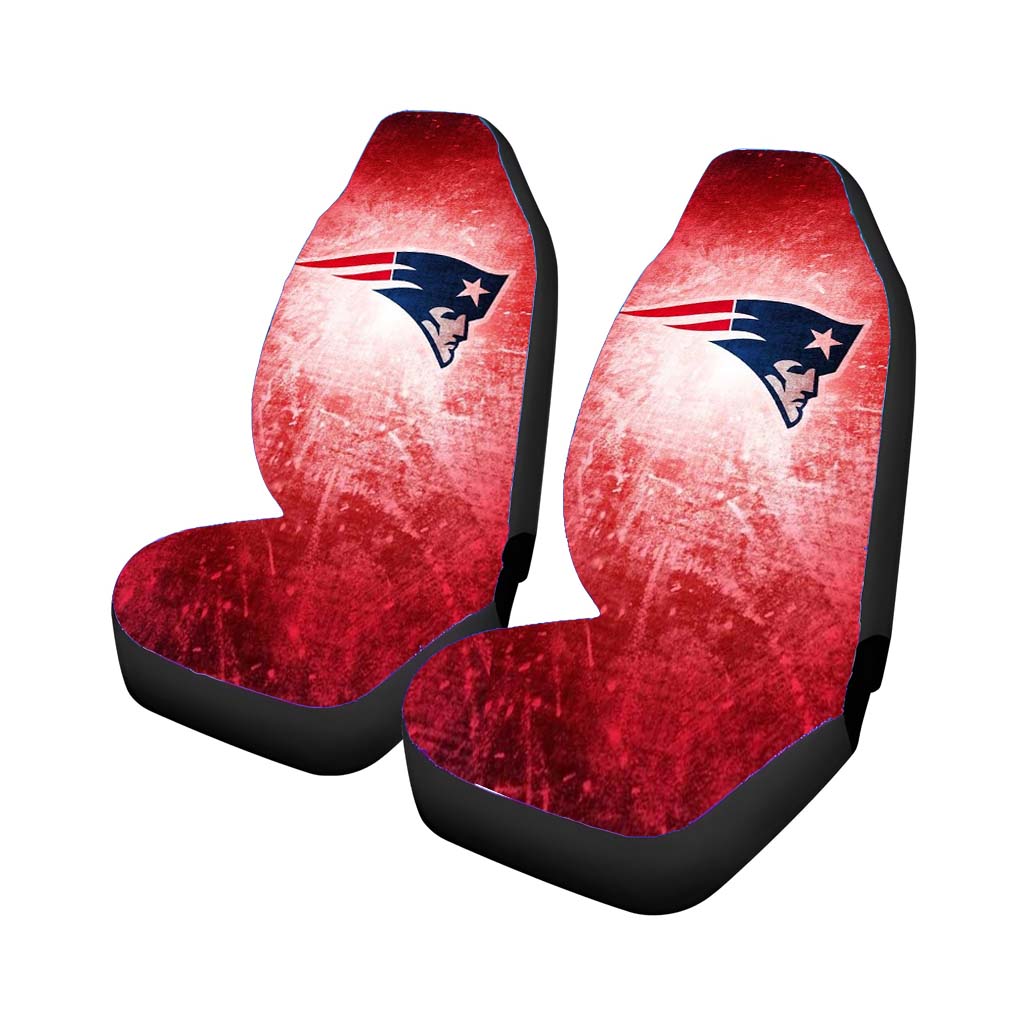 Nfl In Red Background Car Seat Covers