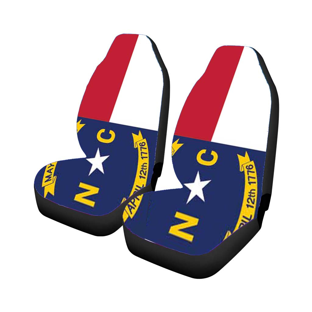 North Carolina Flag Car Seat Covers